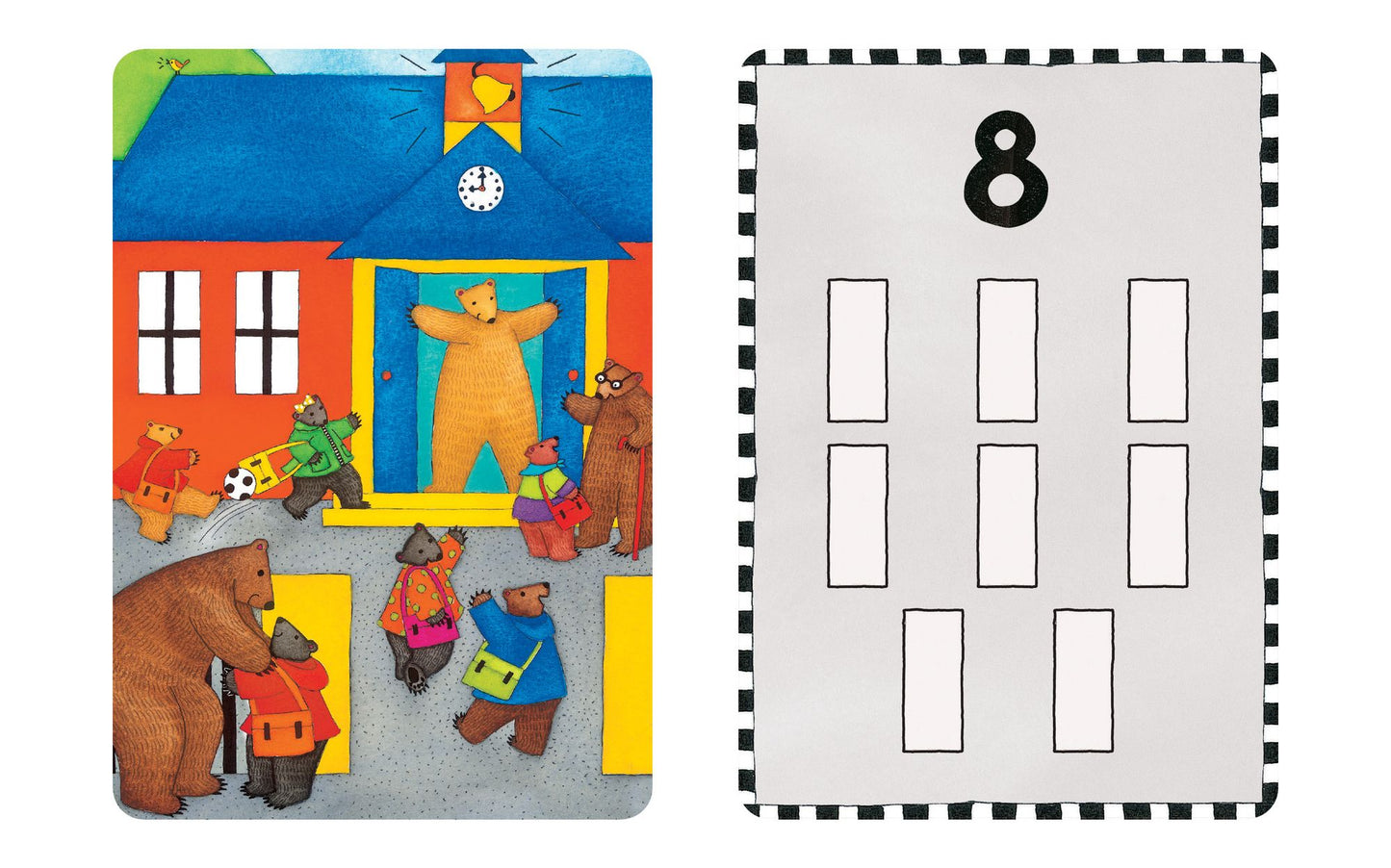 Busy Bear Count and Sort