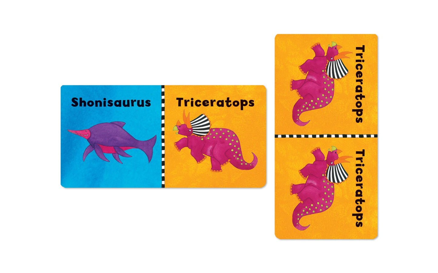 Dancing Dinos Dominoes