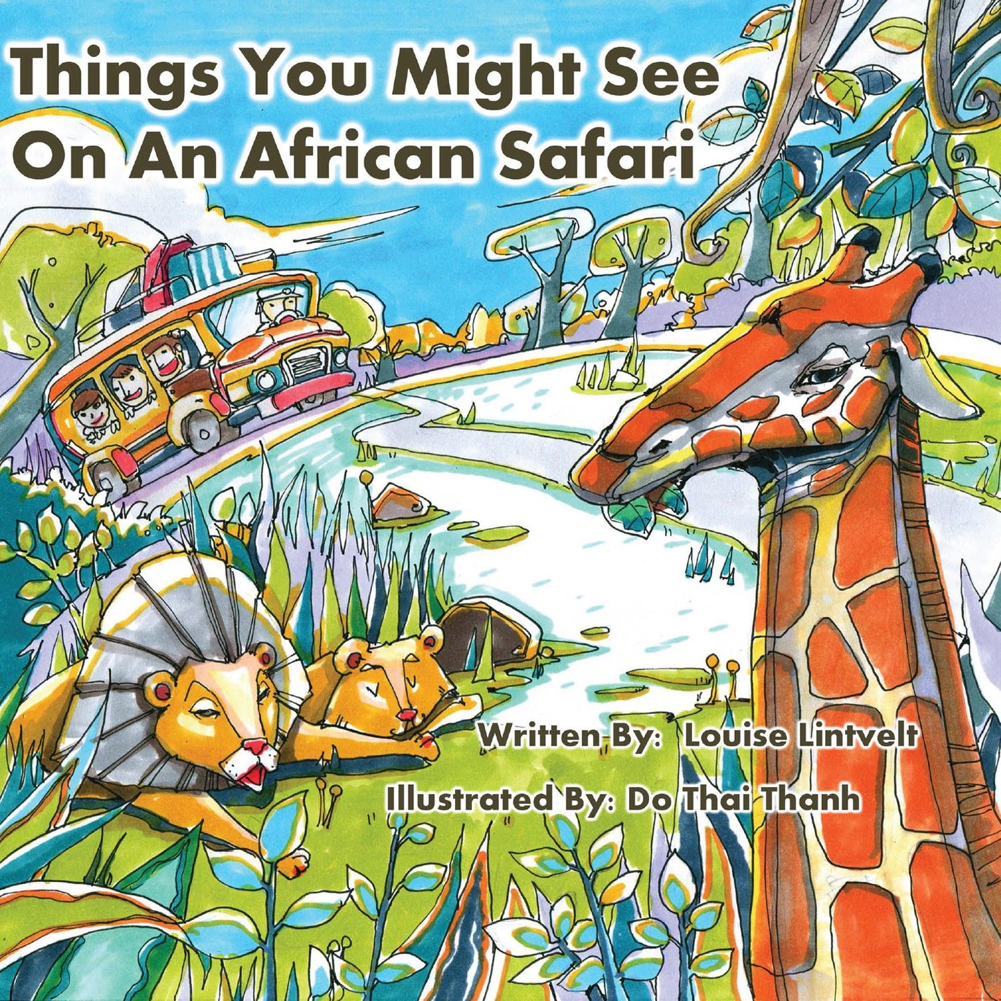 Things You Might See on an African Safari: A Counting Journey Through Africa (PagePerfect NOOK Book)