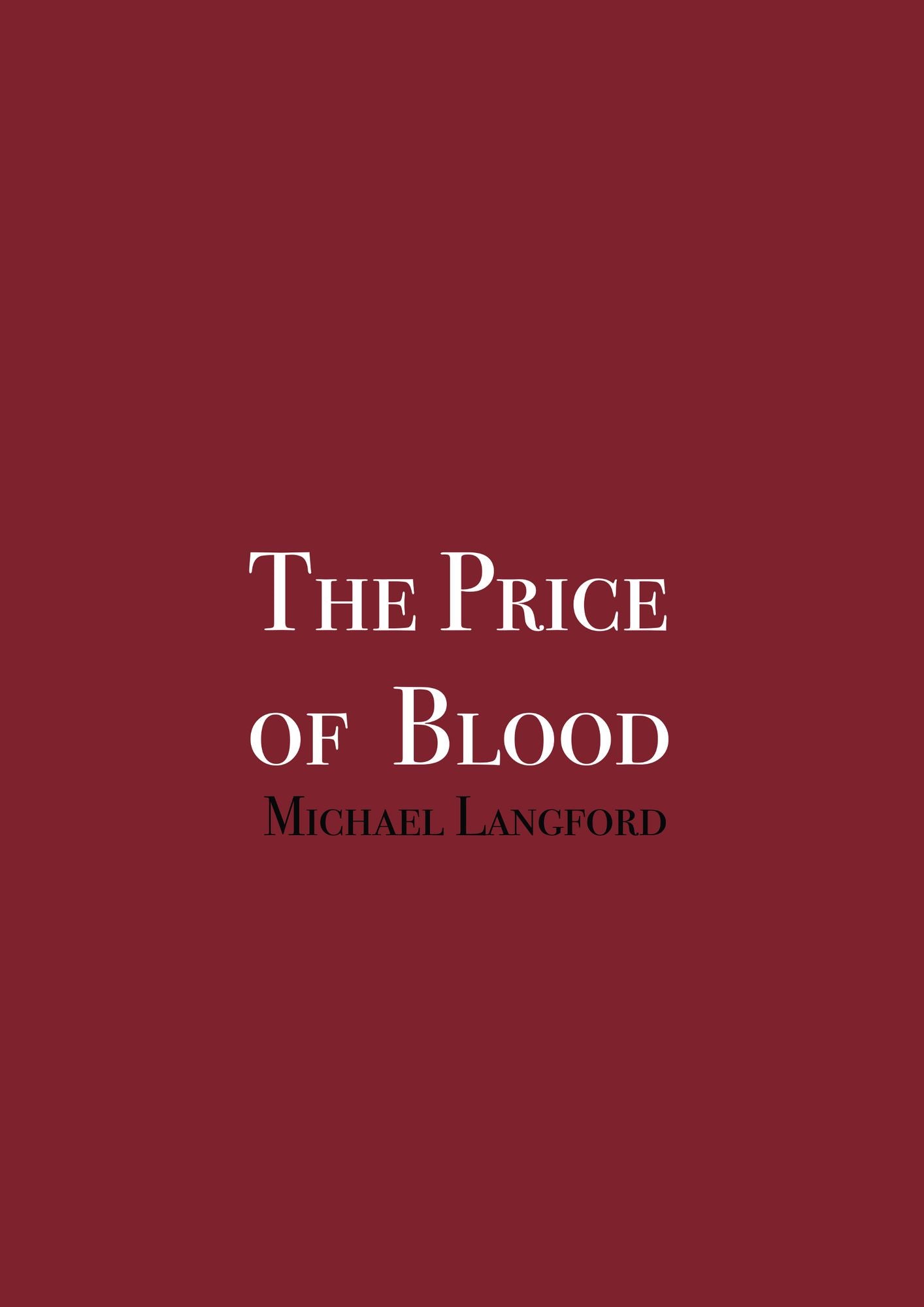 The Price of Blood
