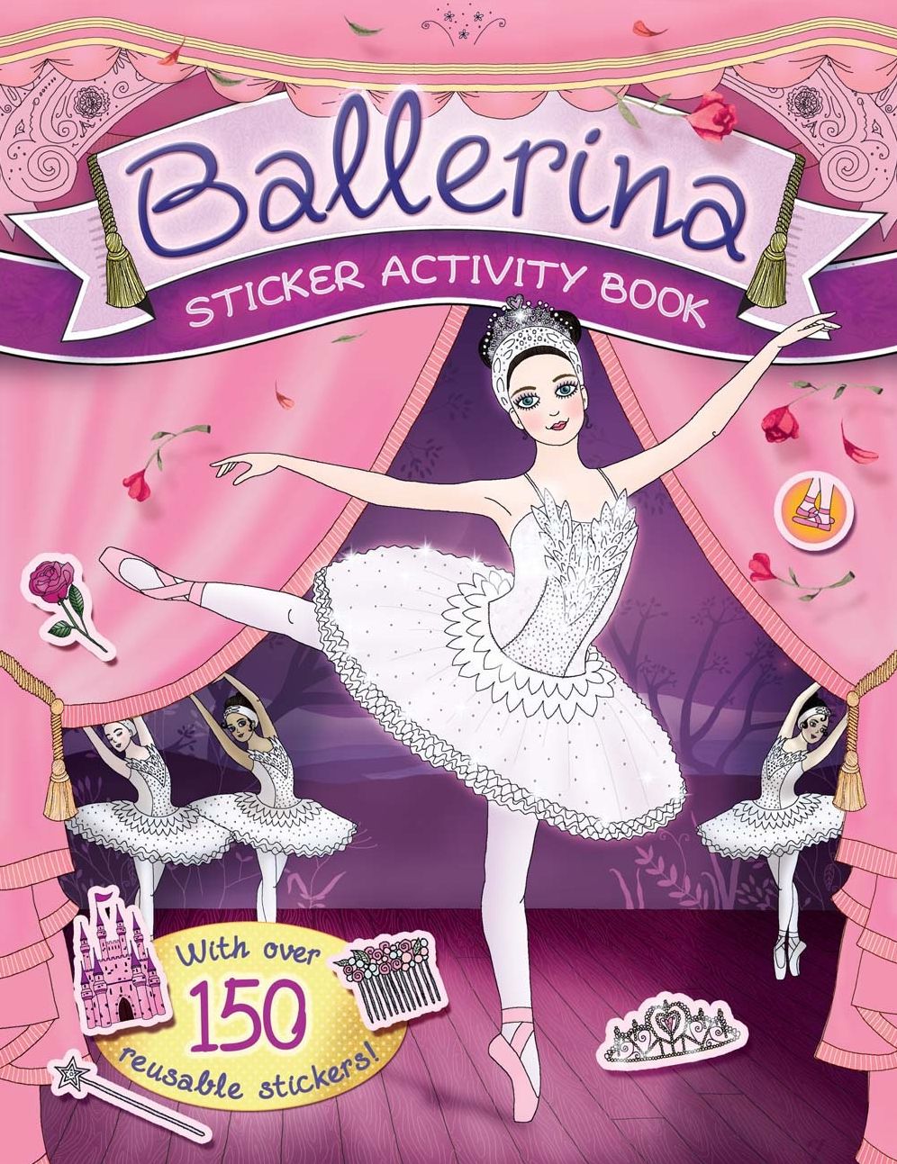 Ballerina Sticker Activity Bk