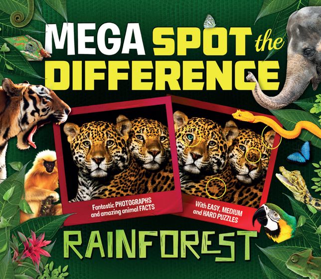Mega Spot the Diff: Rainforest