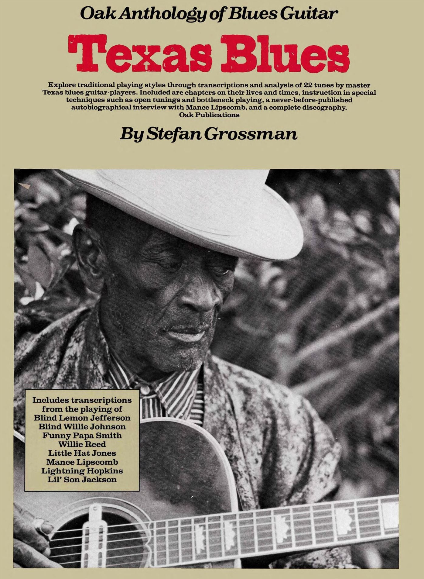Oak Anthology of Blues Guitar: Texas Blues Guitar