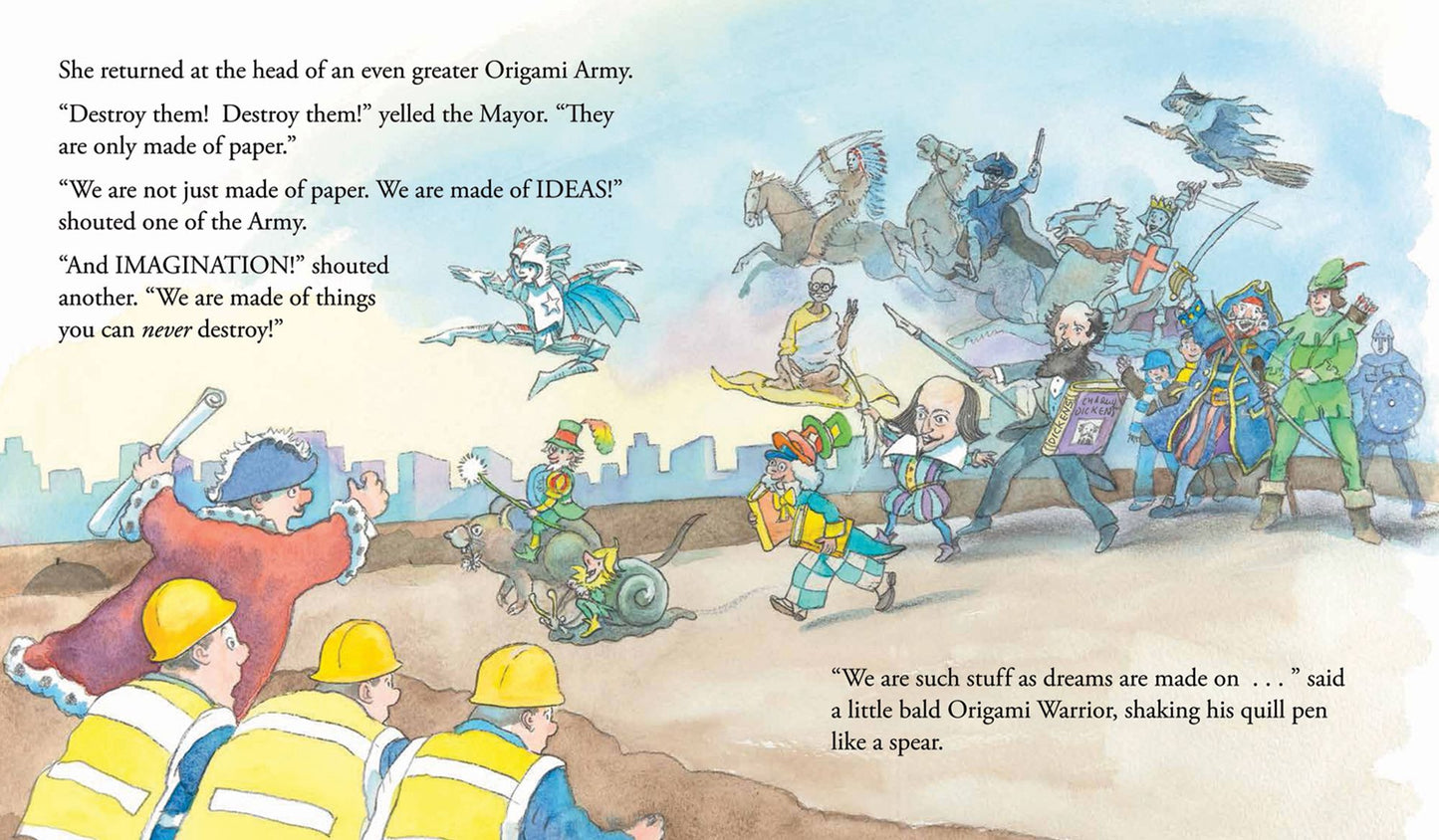 The Little Bookshop and the Origami Army!