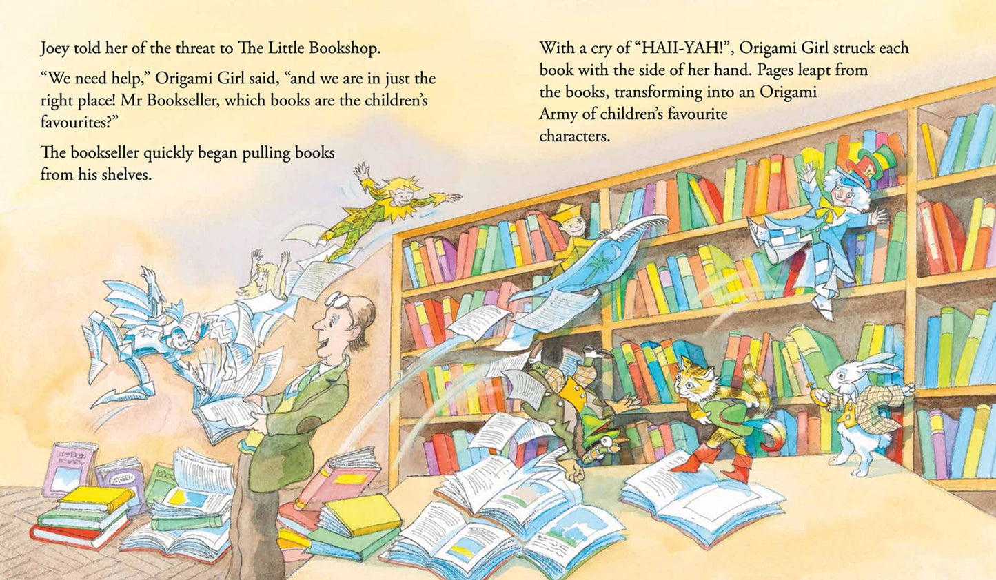 The Little Bookshop and the Origami Army!