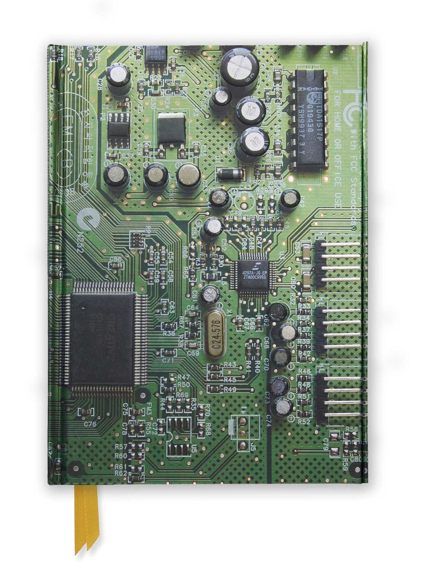 Circuit Board Green (Foiled Journal)