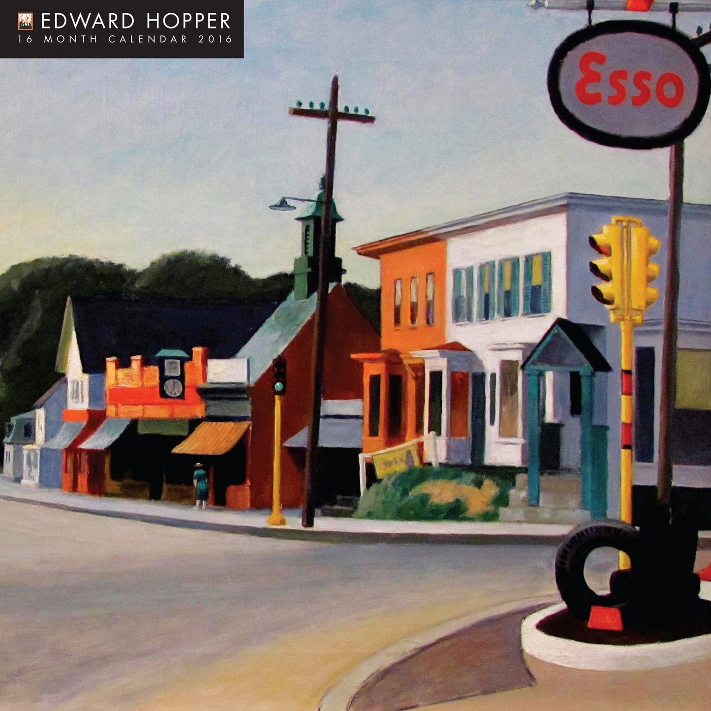 2016 Edward Hopper Wall Calendar