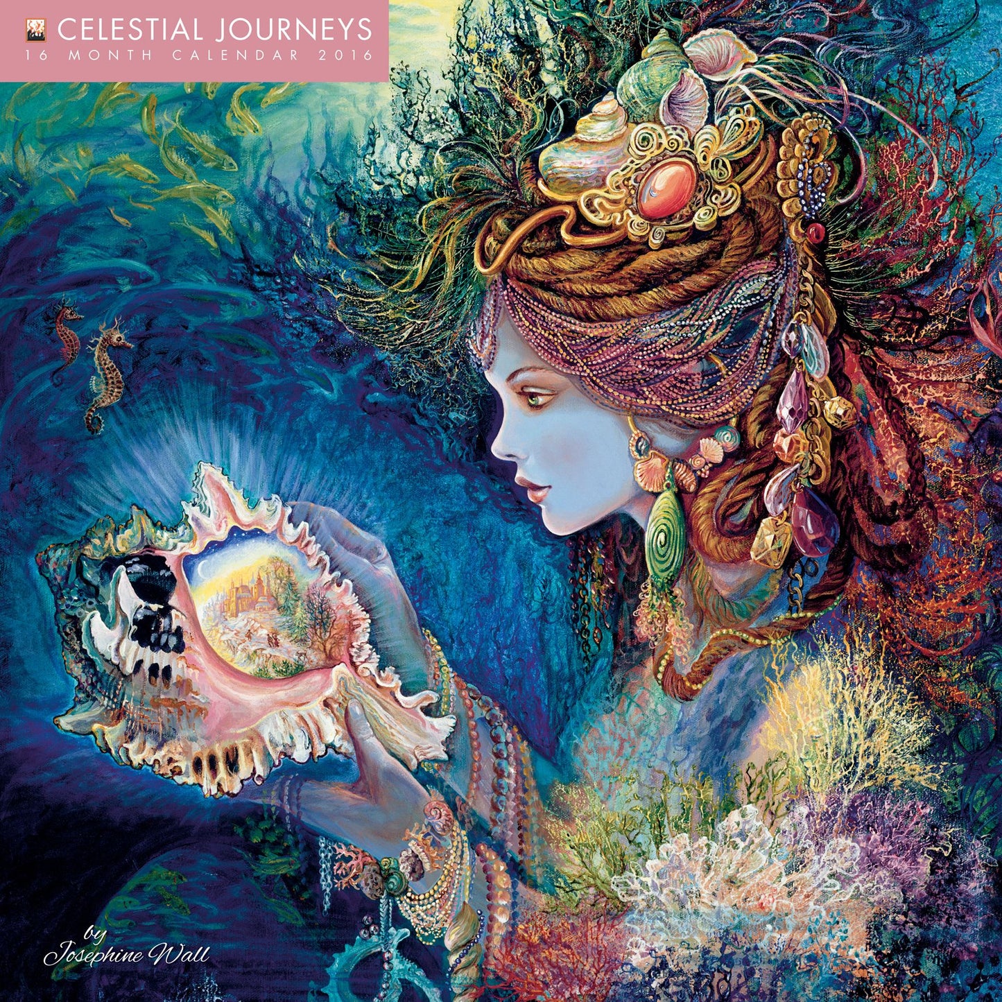 2016 Celestial Journeys by Josephine Wall Calendar