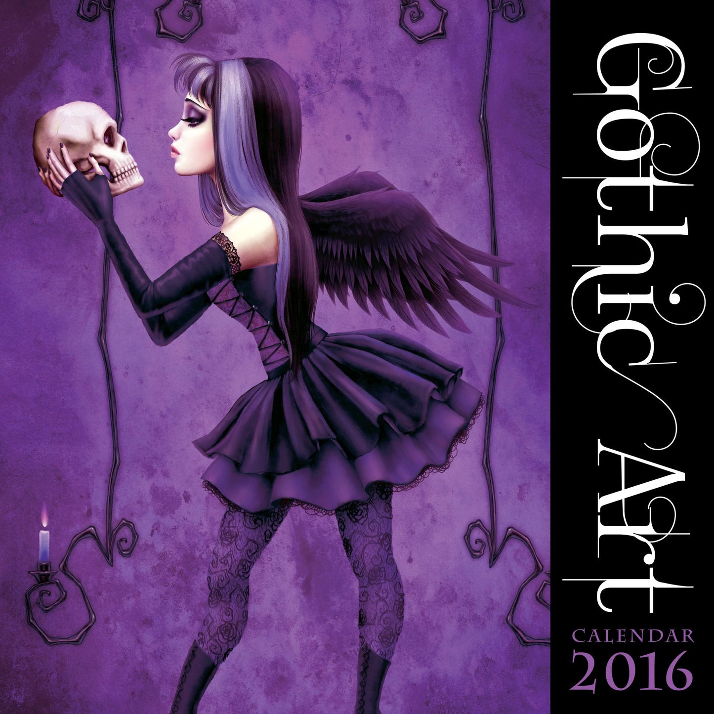 2016 GOTHIC ART WALL CALENDAR