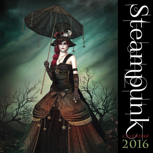 2016 STEAMPUNK WALL CALENDAR