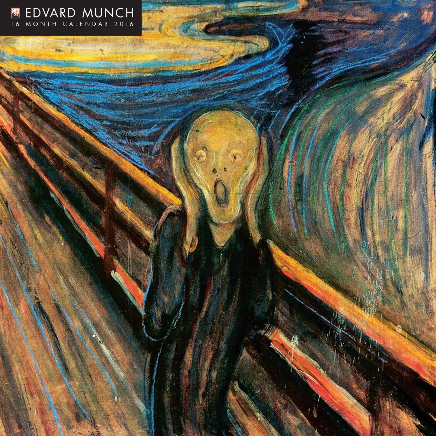 2016 Edvard Munch Wall Calendar