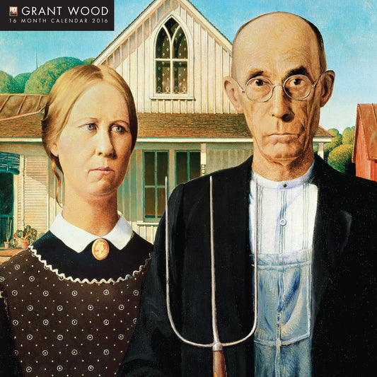 2016 Grant Wood Wall Calendar