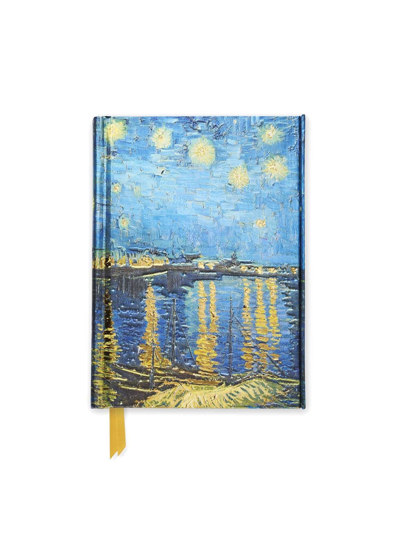 Van Gogh: Starry Night Over the Rhï¿½ne (Foiled Pocket Journal)