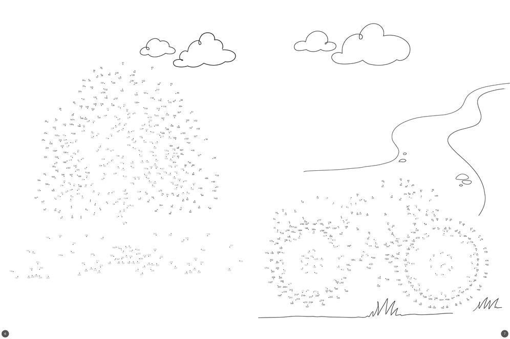 Double Dots: 60 Hidden Pictures to Discover and Colour One Dot at a Time
