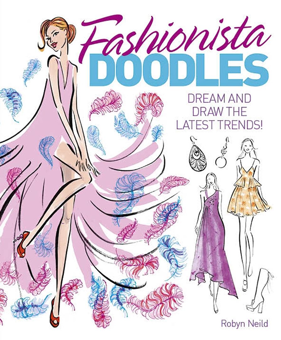 Fashionista Doodling Book