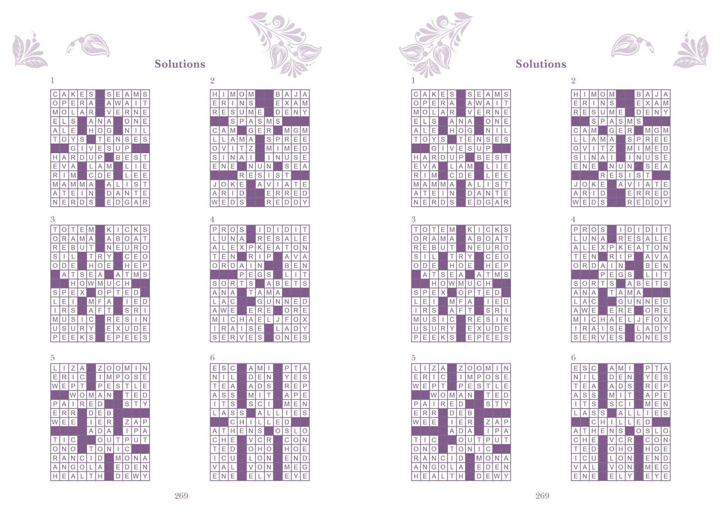 Crosswords