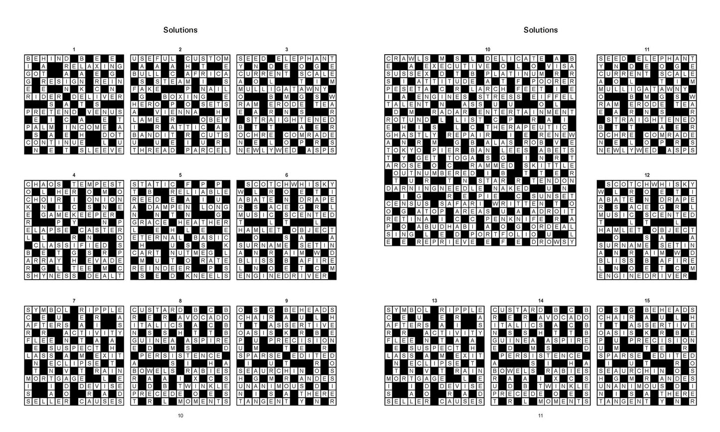 Best Ever Book of Crosswords