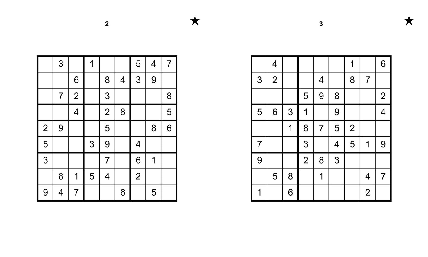 Large Print Sudoku