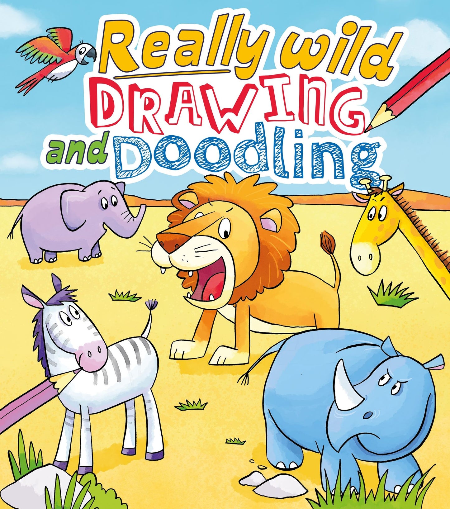 Animal Drawing, Doodling and Coloring