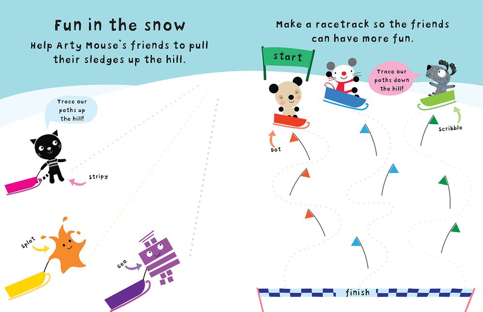 Tracing: Early Learning Through Art