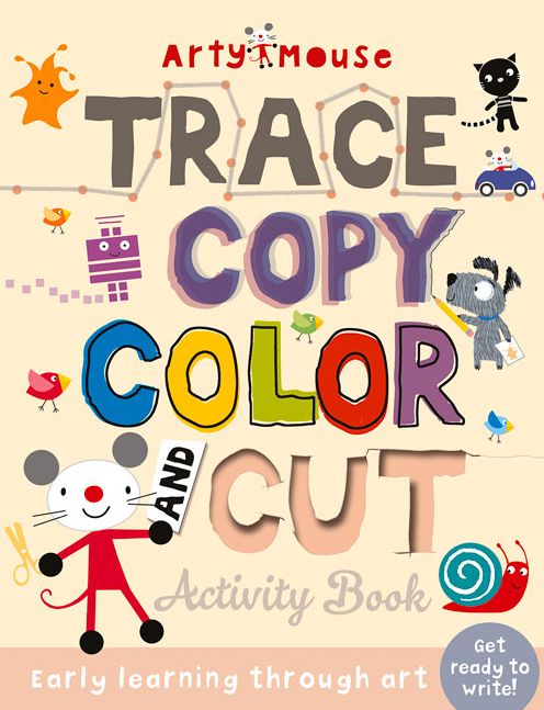 Trace, Copy, Color and Cut: Early Learning Through Art
