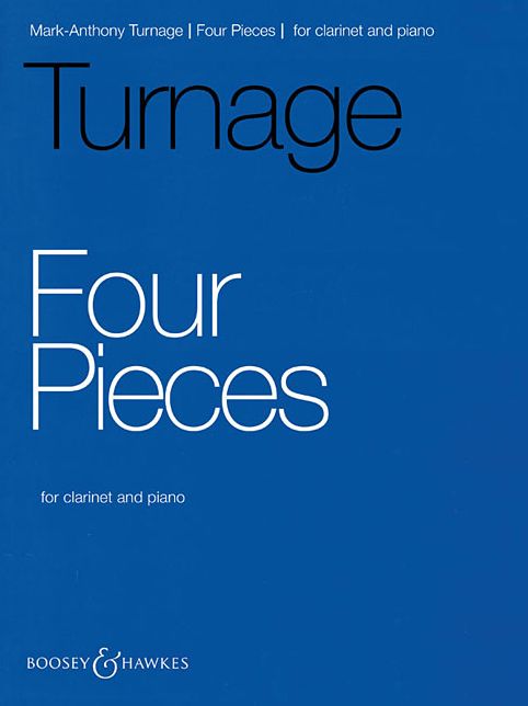 4 Pieces: Clarinet and Piano