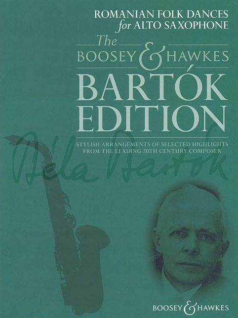 Romanian Folk Dances: for Alto Saxophone and Piano