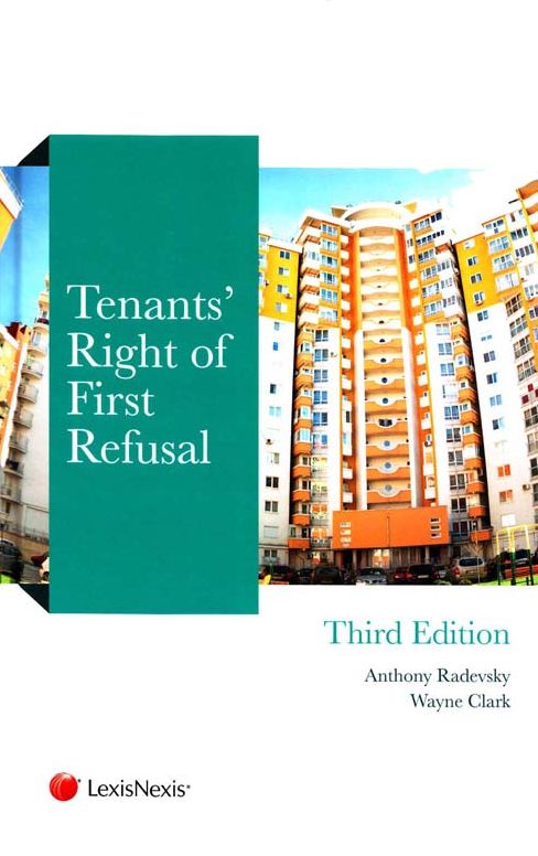 Tenants' Right of First Refusal: Third Edition