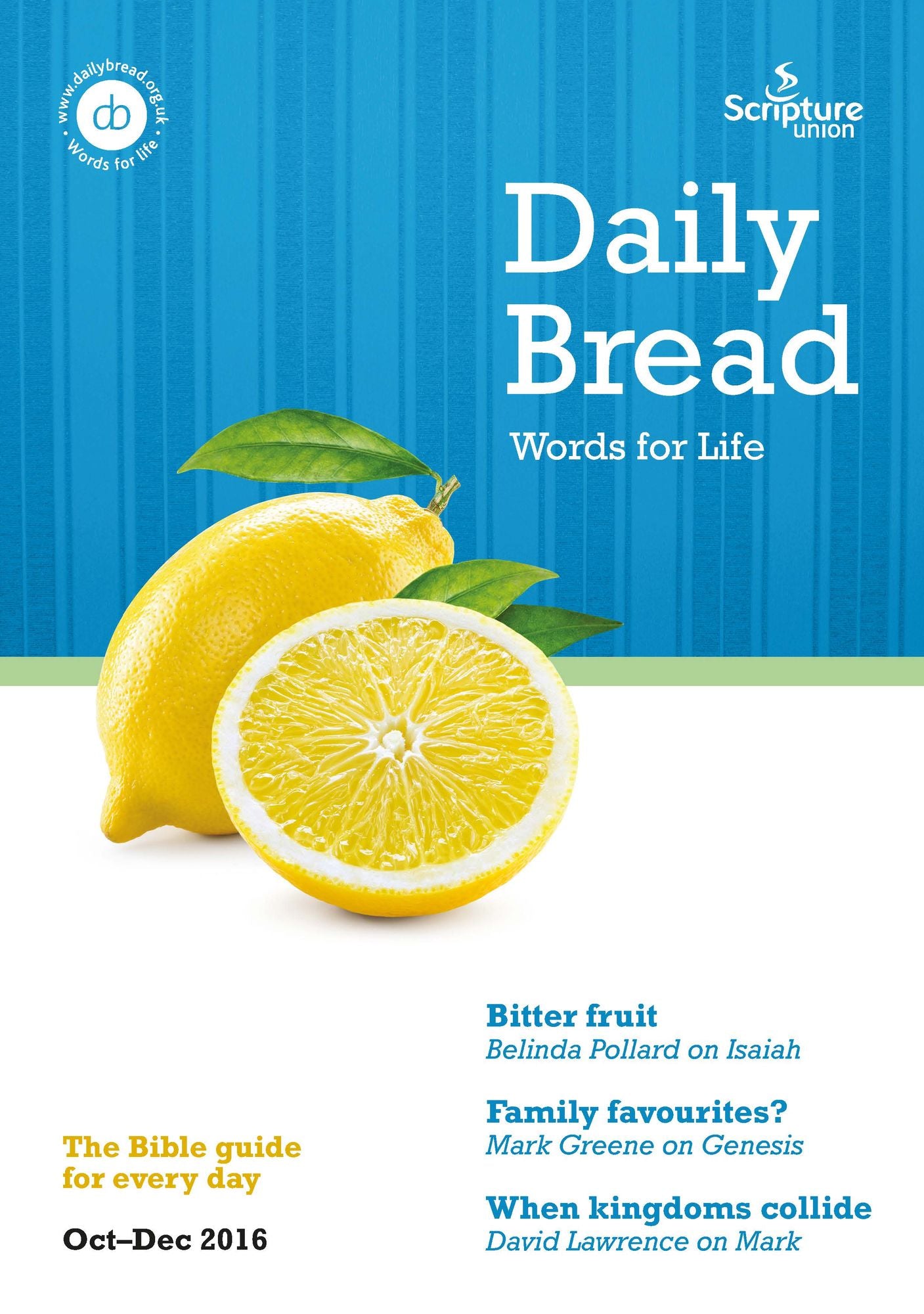 Daily Bread: October - December 2016
