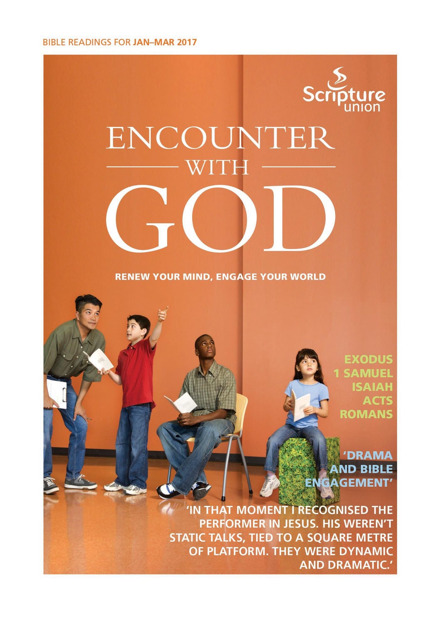 Encounter with God: January - March 2017