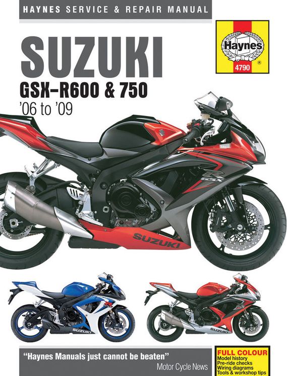 Suzuki GSX-R600 & 750 '06 to '09