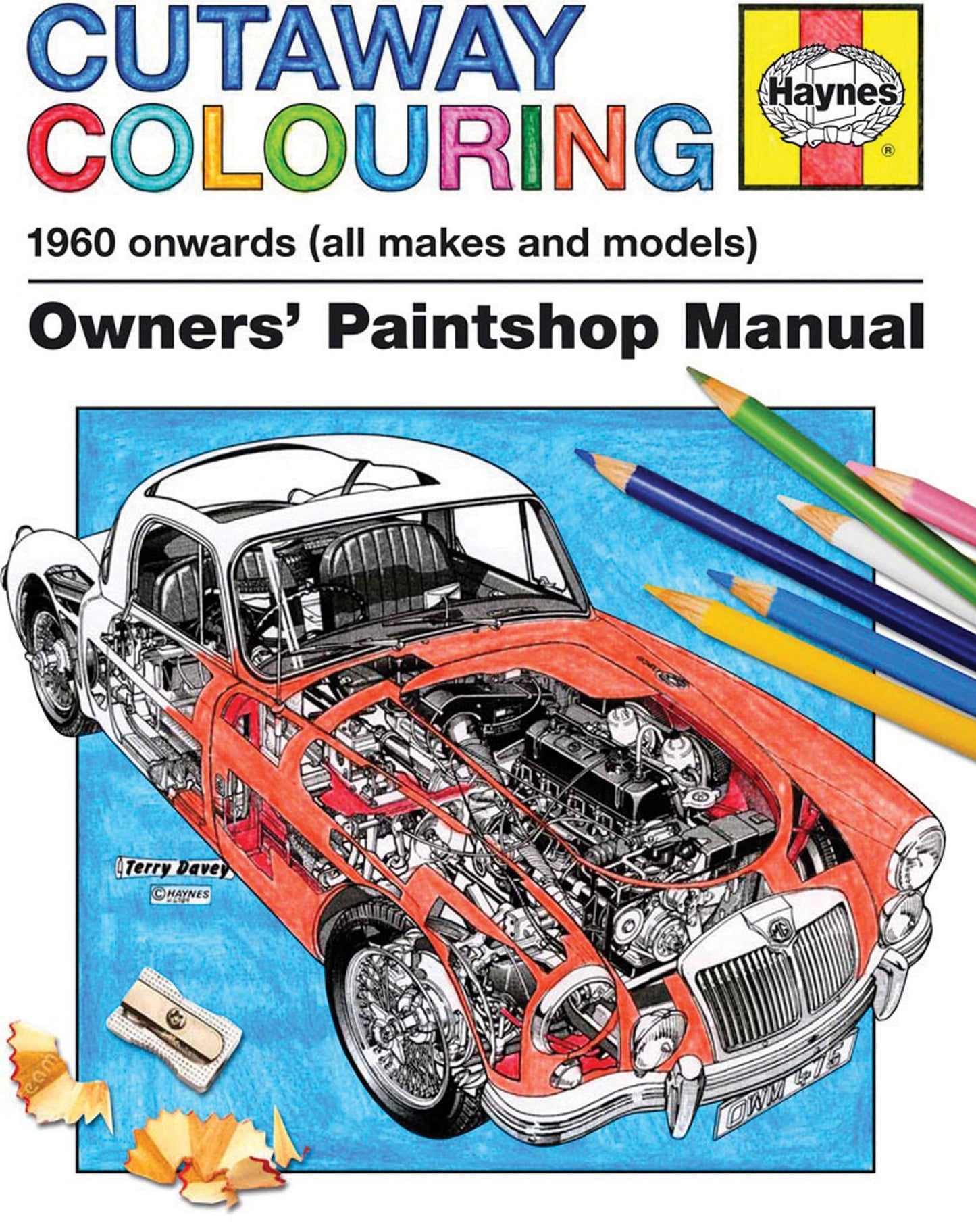 Cutaway Colouring 1960 onwards (all makes and models)