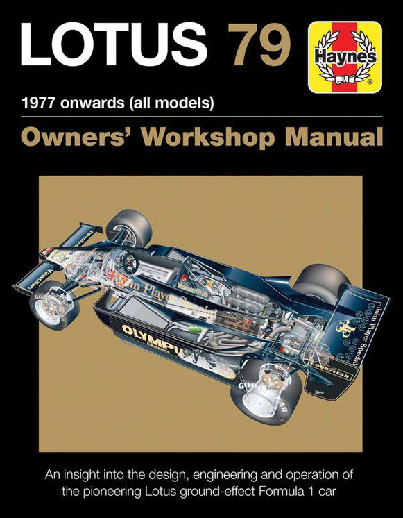 Lotus 79 1977 onwards (all models): An insight into the design, engineering and operation of the pioneering Lotus ground-effect Formula 1 car
