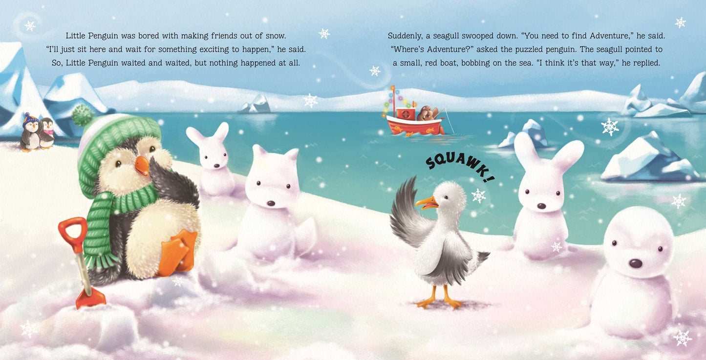 Little Penguin's Big Adventure: Join the frosty fun and discover adventure friends and love