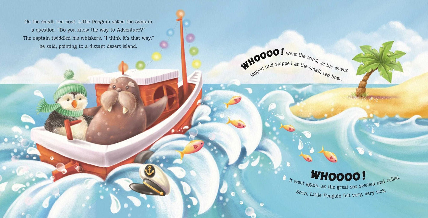 Little Penguin's Big Adventure: Join the frosty fun and discover adventure friends and love
