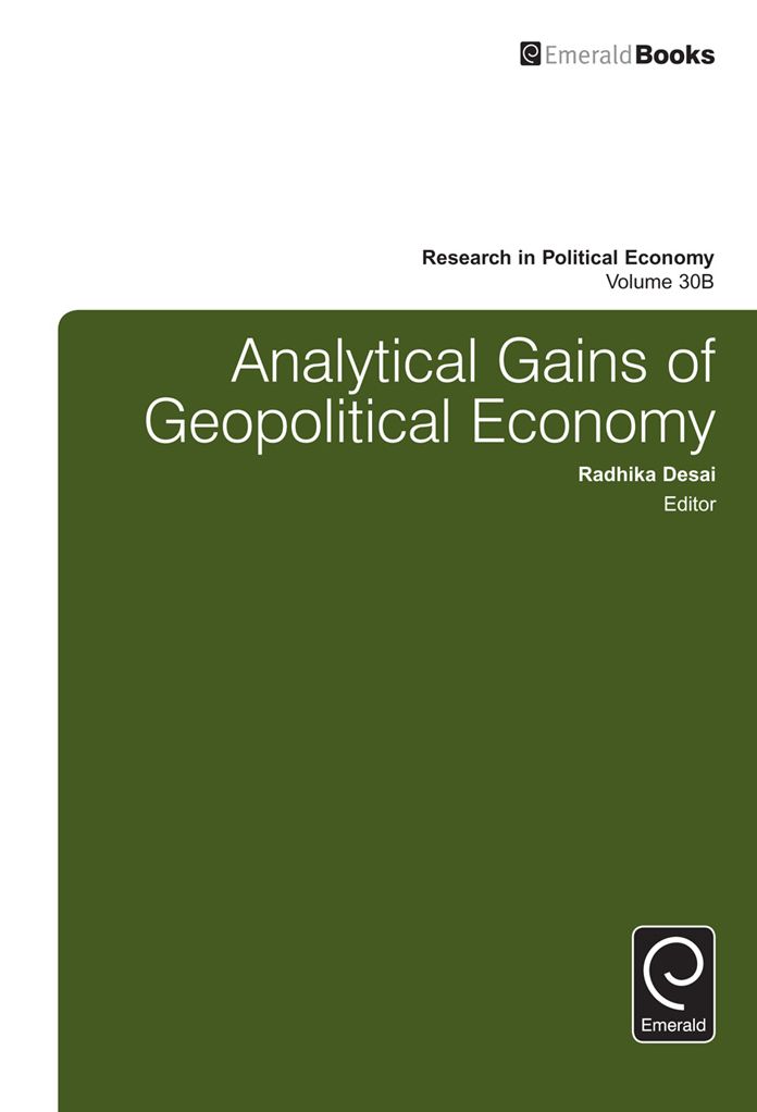 Analytical Gains of Geopolitical Economy (Part B)