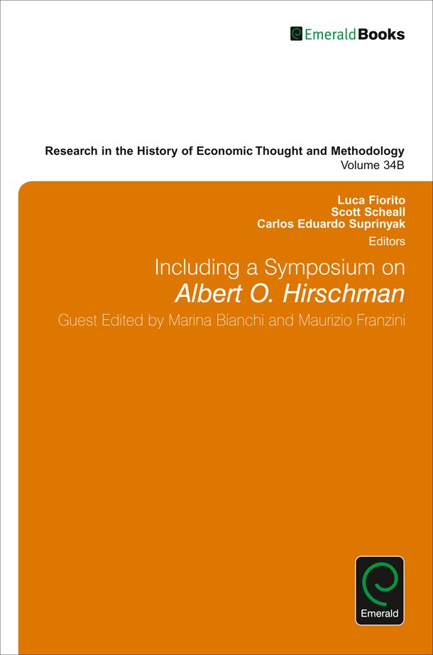 Including a Symposium on Albert O. Hirschman (Part B)