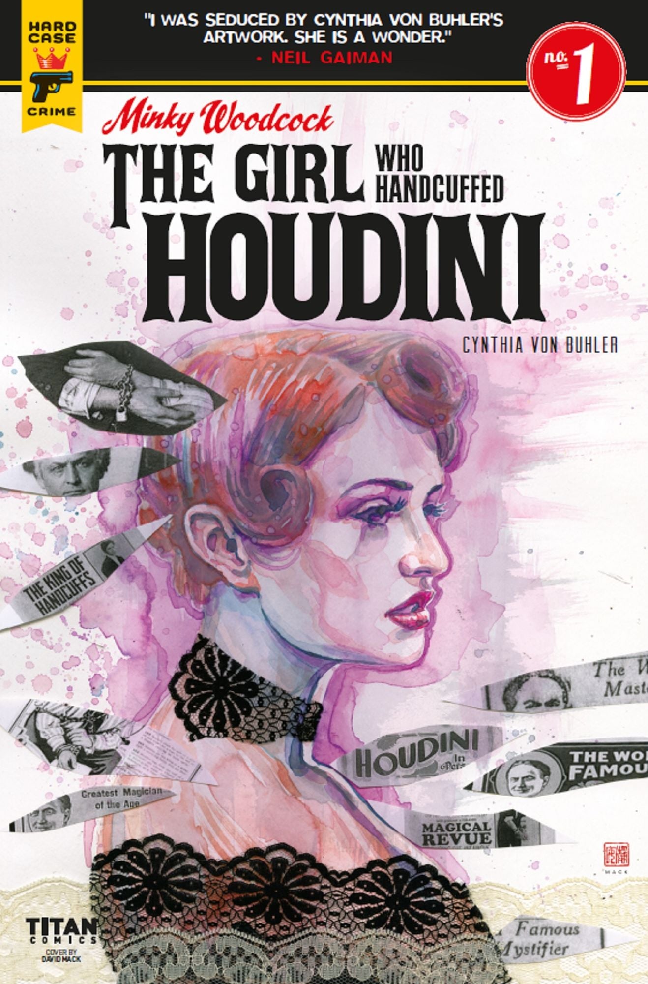 Minky Woodcock: The Girl Who Handcuffed Houdini #1
