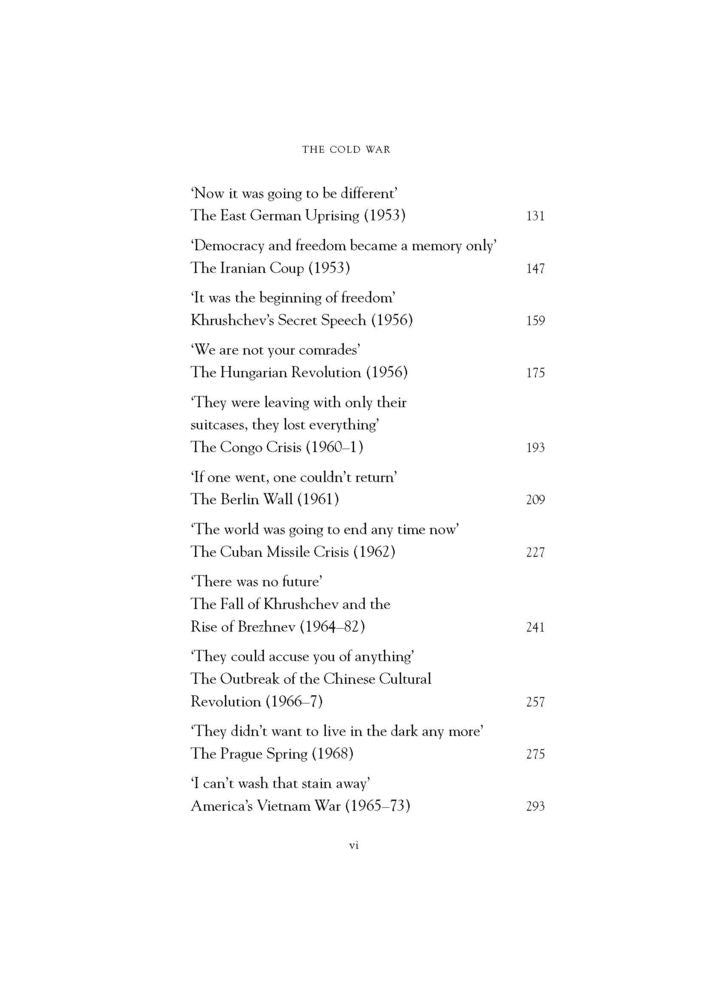 The Cold War: A New Oral History