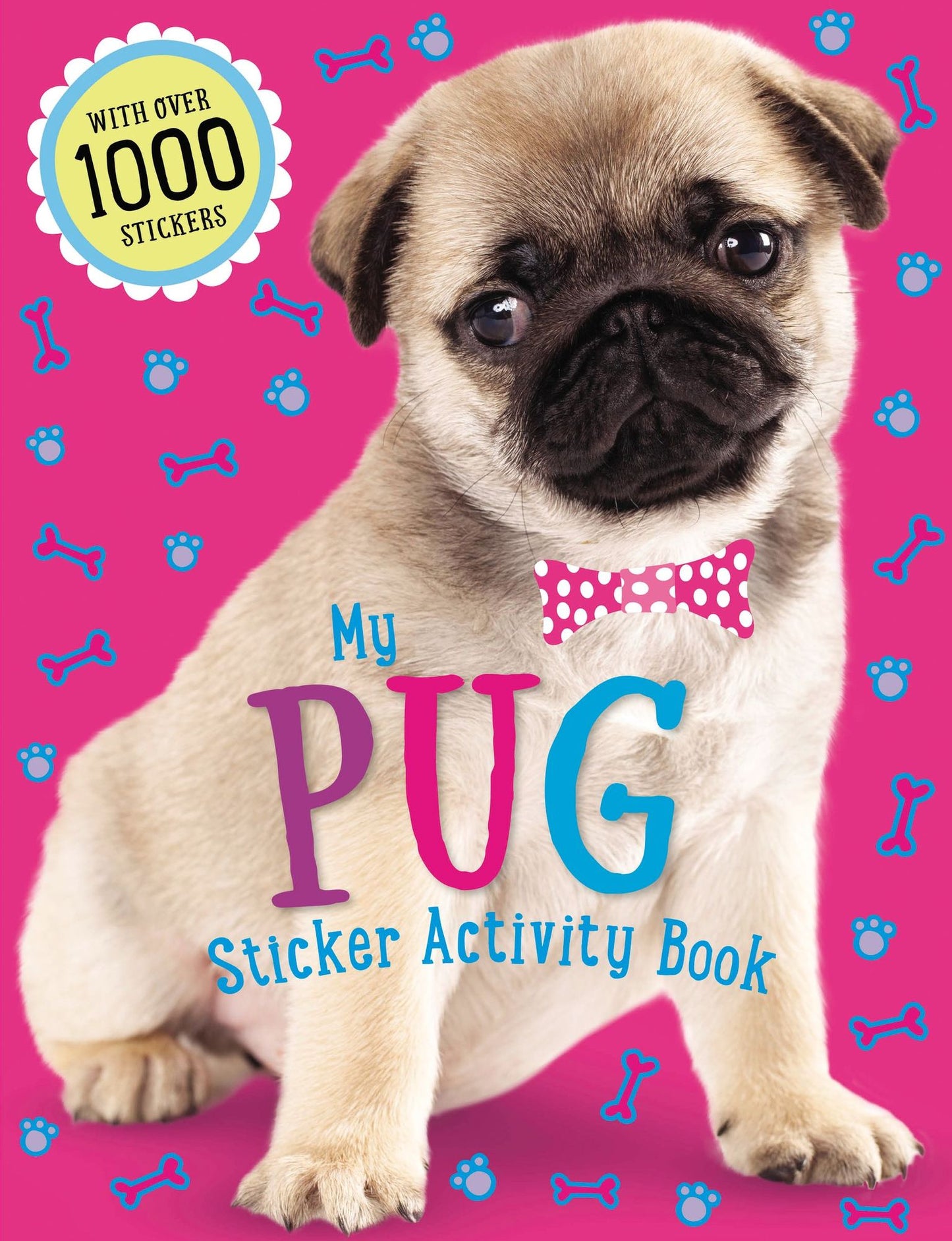 Pug Sticker Activity Book