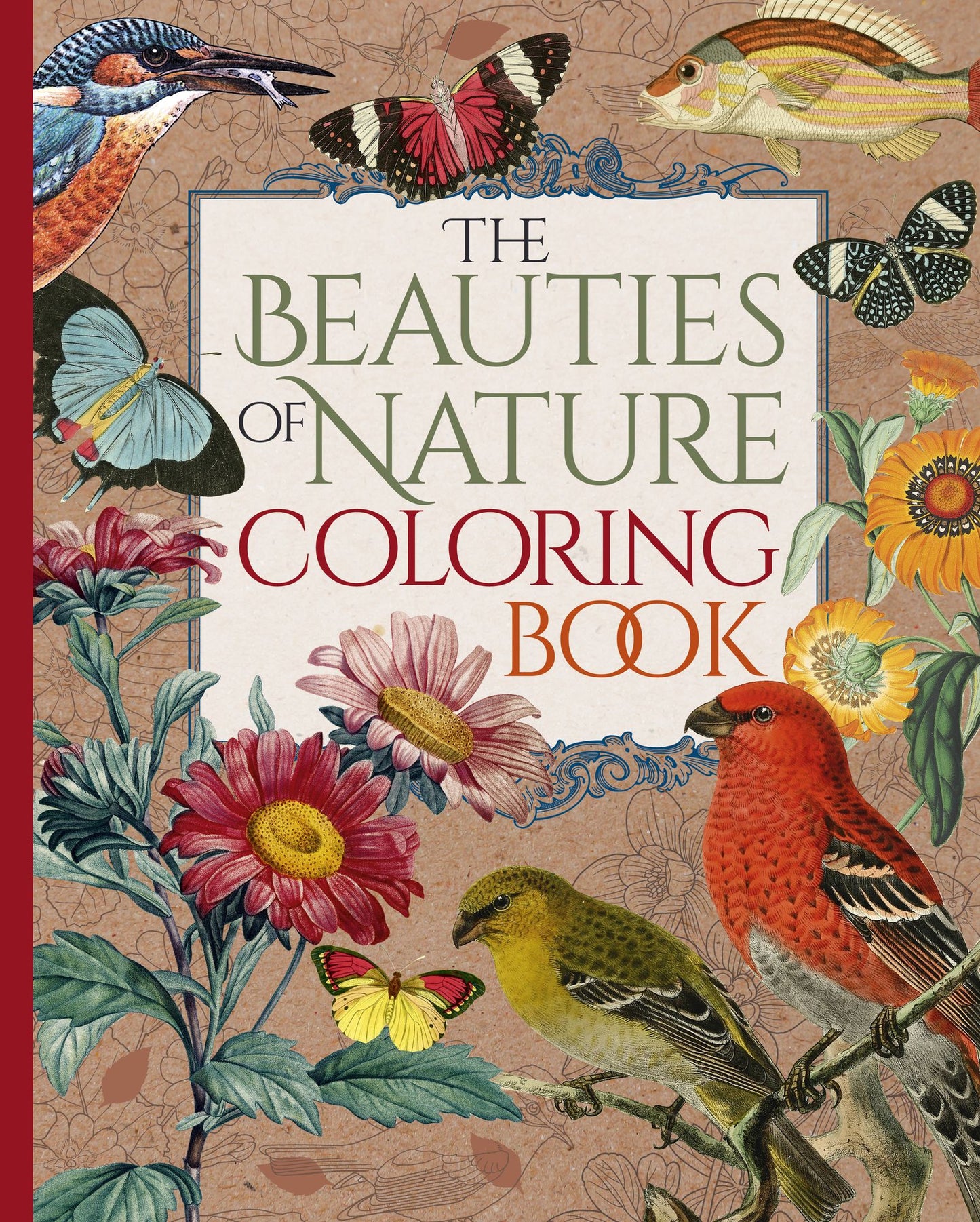 The Beauties of Nature Coloring Book