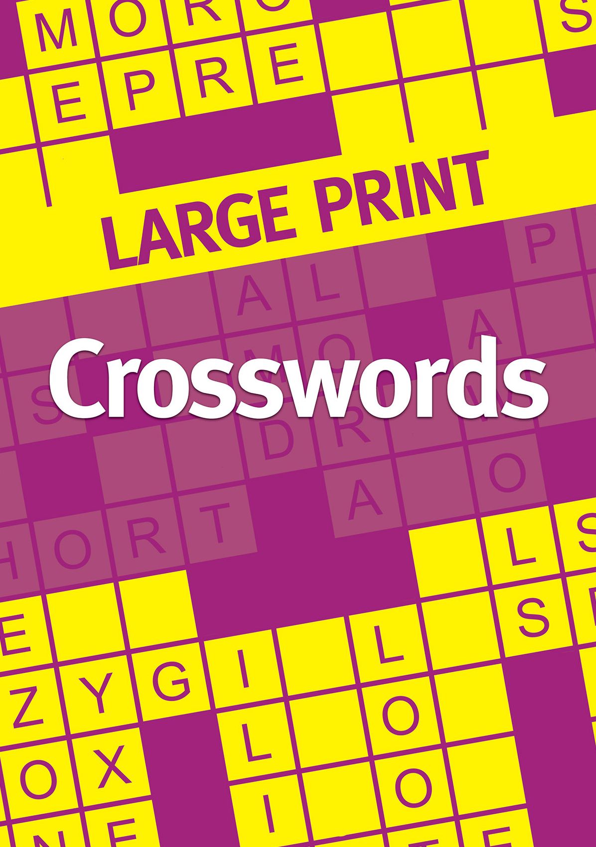 Large Print Crosswords Easy to Read Puzzles