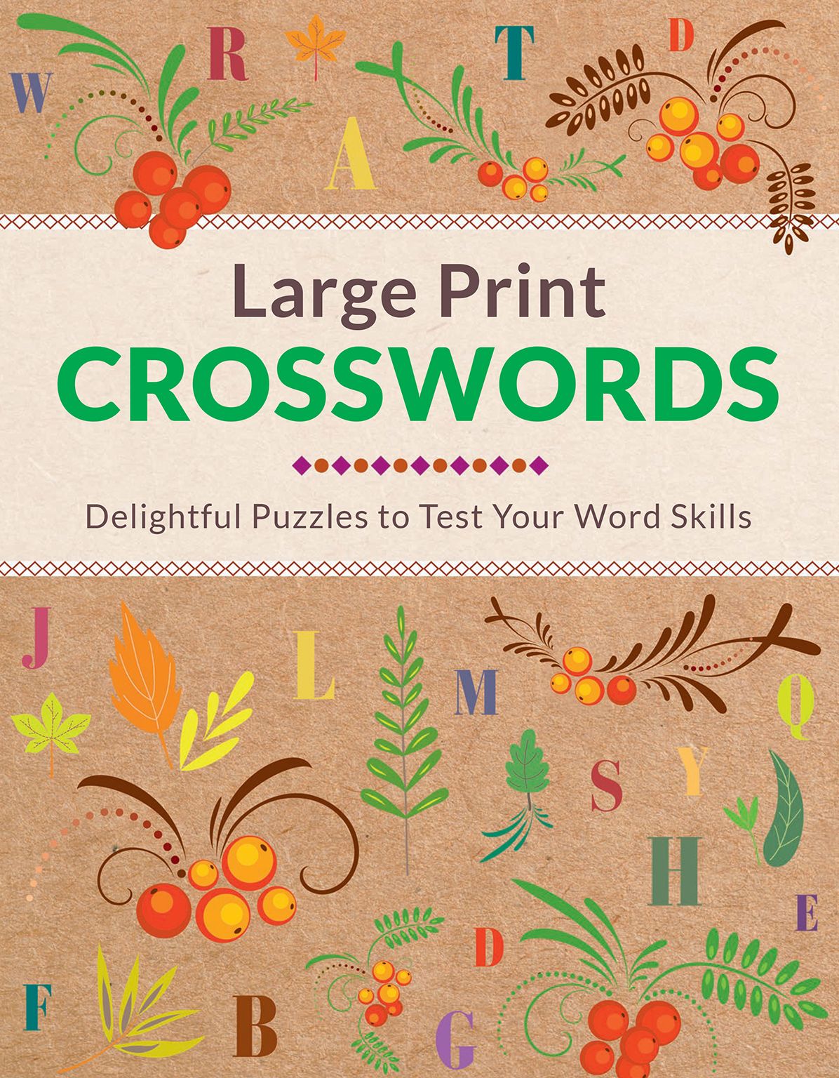 French Style Large Print Crosswords
