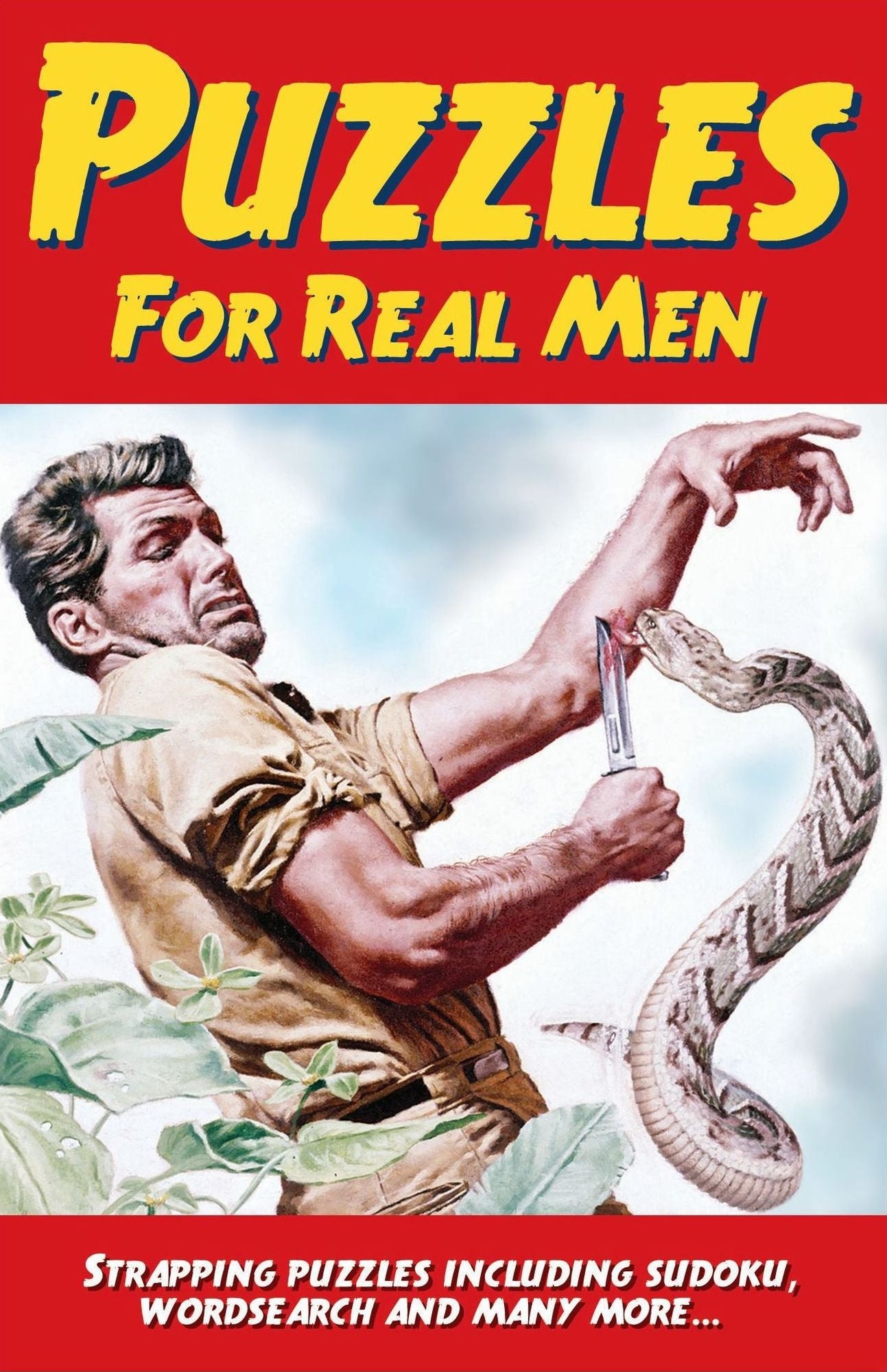Puzzles for Real Men: Strapping Puzzles Including Sudoku, Wordsearch and Many More...