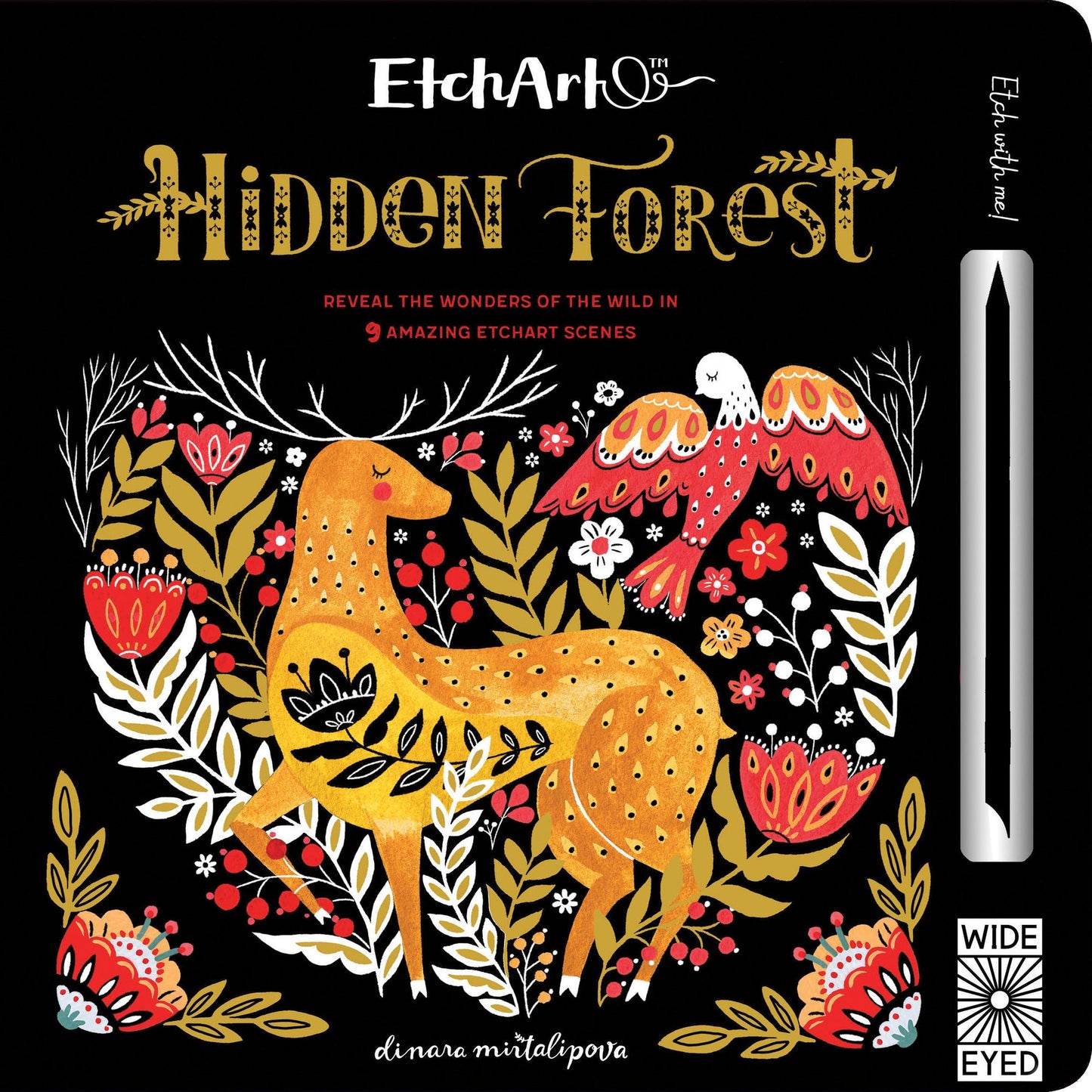 Etchart: Hidden Forest: Reveal the wonders of the wild in 9 amazing Etchart scenes
