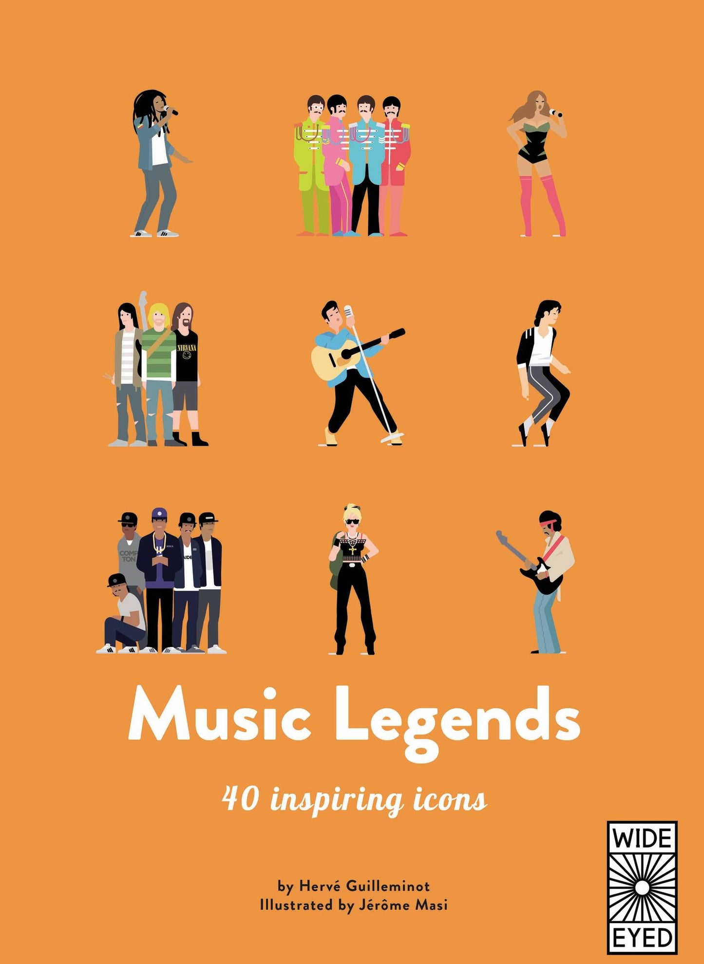 Music Legends: Meet 40 pop and rock stars