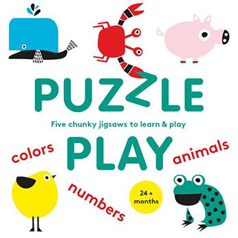 Puzzle Play: Five Chunky Jigsaws to Learn & Play (The educational jigsaw puzzle for kids)