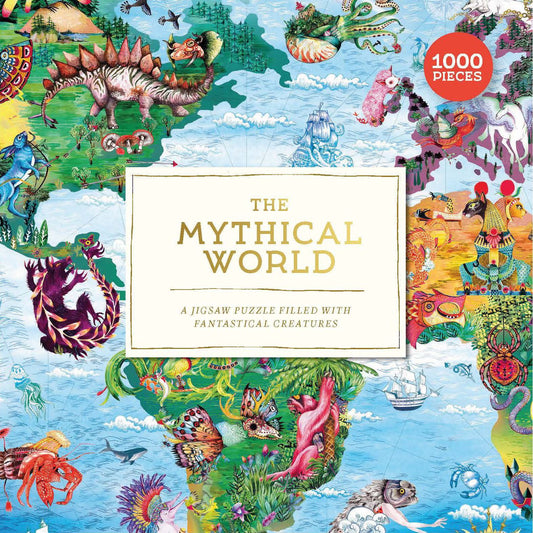 The The Mythical World 1000 Piece Puzzle: A Jigsaw Puzzle Filled with Fantastical Creatures