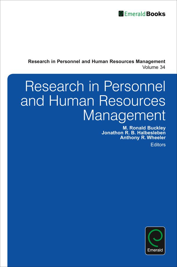 Research in Personnel and Human Resources Management