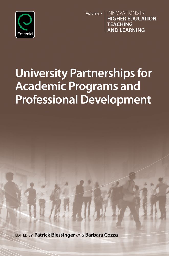 University Partnerships for Academic Programs and Professional Development